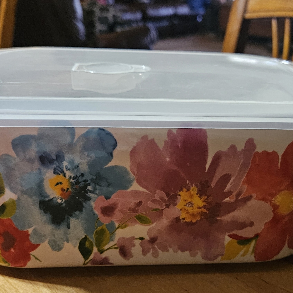 The Pioneer Woman Floral Nested Bakeware Set in Yellow, Blue, Pink, Green - Picture 7 of 13